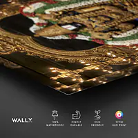 Tirupati Venkateshwara Premium Divine Wall Art Acrylic Digital Print - Master